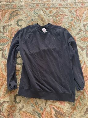 Gymshark Men’s Crewneck Sweatshirt - Charcoal Gray